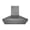 Black Stainless Steel/Width: 30 inch, variant on Hauslane Chef Series WM-739 30-inch Wall Mount Range Hood | T-Style with Black Glass Panel | 3 Speed, Professional Suction, Touch Control, Baffle Filters | Vented or Ductless