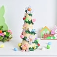 thumbnail image 1 of Boovnll Easter Eggs, Tower Tree Easter Flocking Decoration Easter Plastic Simulation Flower Home Decoration Desktop Decoration, Easter Decorations, Plastic Easter Eggs, Plastic Eggs, 1 of 6