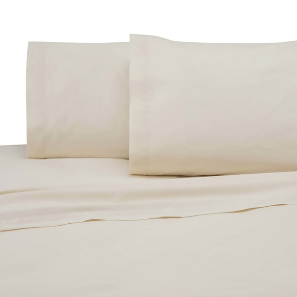 Martex Cotton Rich 225 Thread Count Twin XL Ivory Sheet Set Multiple Colors & Sizes Available