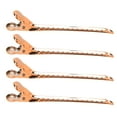 thumbnail image 2 of Hair Roller Clips, Reliable Durable Hair Sectioning Clips  For Salon For Barbershop For Home Rose Gold, 2 of 8