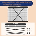 thumbnail image 2 of ZOLTRIXA 213 Replacement Filter Compatible with AprilAire Air Purifier Models 1210 1620 2210 2216 3210 4200, Merv 13 Whole House Furnace Filters 20x2, 2 of 6