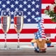 thumbnail image 4 of Adorno de mesa patriótico LKWLPD, gnomo americano de peluche, decoraciones para el Día de la Independencia, 4 de julio, Día de los Veteranos, Día de los Caídos, regalos para niños y adultos, 4 of 8