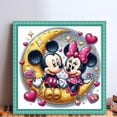 thumbnail image 2 of Hilo Algodón Ecológico Bordado Punto Cruz Impreso Mickey Minnie 11CT 40x40cm, 2 of 9