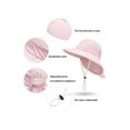 thumbnail image 2 of Kids Sun Protection Breathable Foldable Hat Bucket Infant Toddler Boys Girls Outdoor Beach Swim Summer Cap, 2 of 6