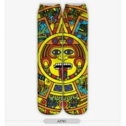 AZTEC MULTI COLOR STOCKING SOCKS ONE SIZE FITS ALL