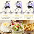 thumbnail image 4 of Batidora de pie para cocina en caja, 3,2 litros, eléctrica, 6 velocidades, color morado, 4 of 7