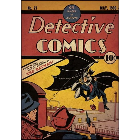 Comic Book Cover - Batman Issue 1 Peel & Stick Comic Cover