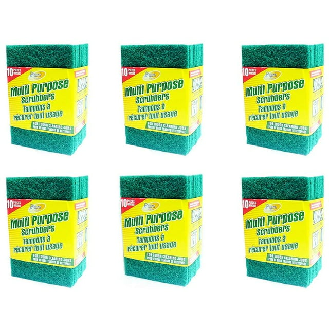 Kleen Éponges Multi-Usages (10 dans 1 Paquet) (Lot de 6) par Purest