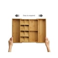 thumbnail image 2 of Joseph Joseph DrawerStore Bamboo Expandable Cutlery, Utensil and Gadget Organizer, 2 of 6