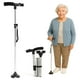 thumbnail image 1 of Bastón Plegable con Luz LED y Base Antideslizante | Altura Ajustable 85-97cm | Punta Giratoria 360° | Soporta 130kg | Bastón Ergonómico para Adulto Mayor Hombre Mujer, 1 of 12