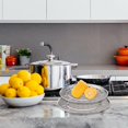 thumbnail image 5 of 2pc Stainless Steel Steam Rack Set - Round Steaming Trays with Removable Legs for Pots & Pans (20cm, 22cm), 5 of 5