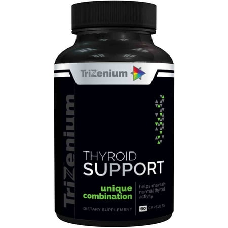 TriZenium Thyroid Support Dietary Supplement, 60 count ... TriZenium Thyroid Support Dietary Supplement, 60 count ...