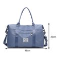 thumbnail image 2 of Bolsa de lona unisex a la moda con cremallera informal para viajes para hombres y mujeres Ndcxsfigh Para Estrenar, 2 of 9