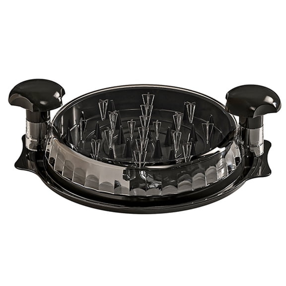 10" Pro Chicken Shredder Tool Twist Large with Brush, Strong Anti-Slip Base, Suitable for Steak Pork Chicken Breast