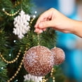 thumbnail image 5 of Christmas Clearance! JoyMoreHome 6Pcs Christmas Balls Ornaments for Xmas Tree,3.14" Shatterproof Christmas Tree Decorations Hanging Balls for Christmas Tree Holiday Party Supplies, 5 of 6