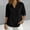Black, variant on Womens Button Down Shirts Oxford Short Sleeve Cotton Dress Shirts Collared Button Up Casual Blouses Tops Linen Button Down Shirts Summer Cotton Linen Casual Tops with Pocket