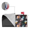 thumbnail image 2 of Goofa Hibiscus Rose Pattern Mailbox Cover, Mailbox Decoration with Magnetic Strips for Standard and Large Mailboxes, Easy Installation, Durable and UV-Resistant-25.5x21 in, 2 of 8