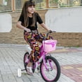 thumbnail image 2 of Shisuyan Roues Stabilisatrices de Vélo Forme Ronde pour Garçons et Filles Sécurité 2 Ensembles 4.1x4.1 Po, 2 of 8