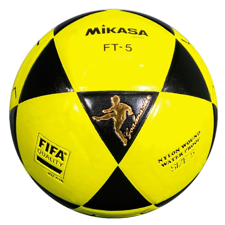 Pallone Calcio Mikasa Goal Master MIKASA FT5 Goal Master Pallone Da Calcio, Nero/giallo, Taglia 5 Pallone Da Esterno Fifa Quality Pallone Calcio Mikasa Goal Master MIKASA FT5 Goal Master Pallone Da Calcio, Nero/giallo, Taglia 5 Pallone Da Esterno Fifa Quality