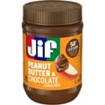 thumbnail image 3 of (3 pack) Jif Peanut Butter & Chocolate Flavored Spread, 15 oz Jar, 3 of 12