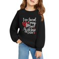 thumbnail image 5 of Ruyang 100 Days of School Sweatshirt Boys Girls Shirts Hearts 100th Day Tee Shirt School Days Pullover Tops Soft School 𝐔niform, 5 of 7