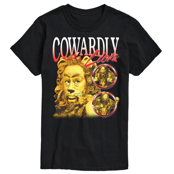 Wizard Of Oz - Cowardly Lion Rap - Men's Short Sleeve Graphic T-Shirt