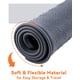thumbnail image 4 of Alfombrilla para cuenco para perros (gris, 48x30cm), alfombrilla de silicona antideslizante impermeable para alimentación de perros y gatos, borde elevado de 1cm a prueba de derrames JM almohadilla para mascotas, 4 of 5