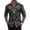 Green, variant on Men's Gothic Print Long Sleeve Button Down Shirt Halloween Vampire Costume Casual Party Full Open Top for Men Orange L