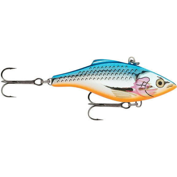 Rapala Rattlin' Rapala 05 Fishing Lure - Silver Blue