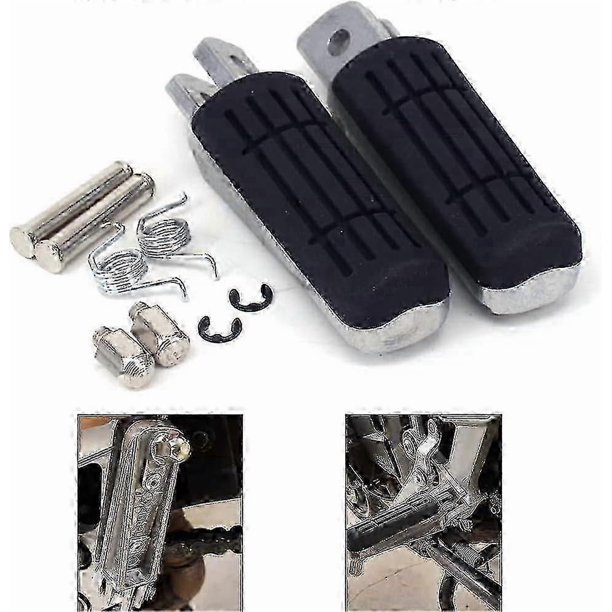 Motorcycle Foot Pegs For Various Models - Front Tdr125r Fz6 Fzr600 Fzs600 Fazer Xj600 Diversion Yzf600 R6 Mt03 Tdm900 Xj900s Diversion