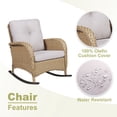 thumbnail image 4 of POCASSY Wicker Rattan Outdoor Rocking Chair Set with Side Table (2 chairs and 1 side table), 4 of 7