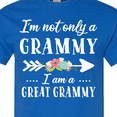 thumbnail image 4 of Inktastic I'm Not Only a Grammy I'm a Great Grammy with Flowers T-Shirt, 4 of 5