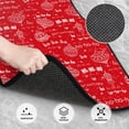 thumbnail image 3 of Naloa Hohoho1 Car Foot Mat Set of 4 Pieces - Universal Floor Liner Neoprene Full Set Floor Mats for Cars Trucks SUV, 3 of 7