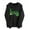 Z08 Black, variant on Erwazi Womens St. Patrick's Day Drawstring Hoodies Sweatshirts Long Sleeve Graphic Pullover Tops