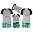 thumbnail image 4 of Pyjamas Familiaux, Mode Décontractée Imprimé à Carreaux Ensemble Maison 2 Pcs, Pantalon de Pyjama à Carreaux, 4 of 6
