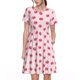 thumbnail image 1 of Disketp Cute Pig Nose para Vestido de Manga Corta para Mujeres, Vestidos de Verano para Mujeres, Casual y Holgado para la Playa, 1 of 6