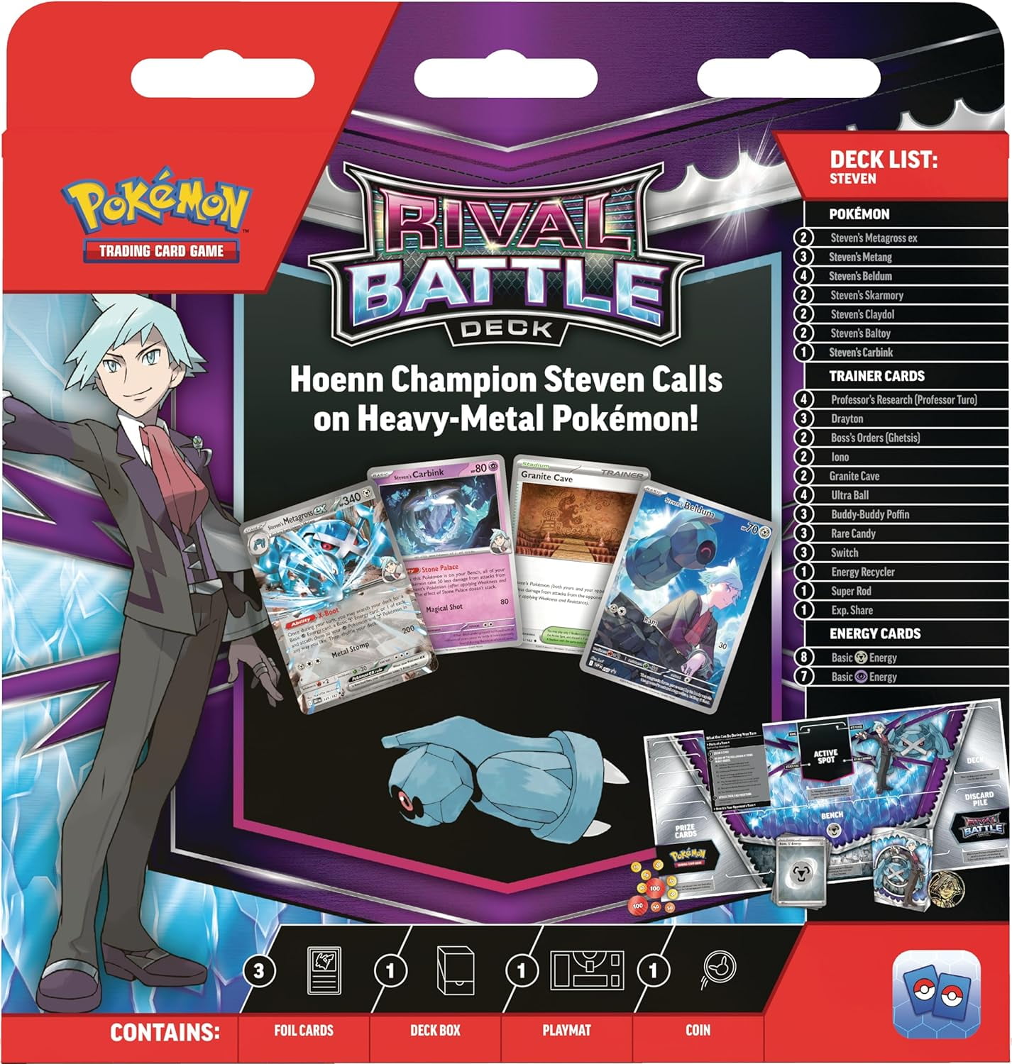 Pokemon TCG Trainer Box: Rayquaza Vs Keldeo Battle Arena Deck