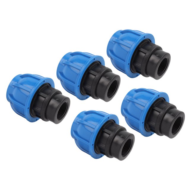 5 uds accesorios de plomería tubería de agua conector rápido Kit de acoplamiento hilo femenino recto