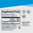 thumbnail image 2 of Vimergy L-Lysine 500MG Capsules, Trial Size - 90 Servings, 2 of 2