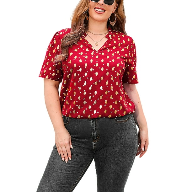 Plus size casual shirts sale