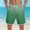 Army Green, variant on FengLS Mens Shorts Summer Quick-Dry Outdoor Short Pants Drawstring Elastic Waist Sports Shorts Trendy Gradient Color Beach Shorts with Pockets