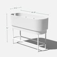 thumbnail image 3 of Veradek Demi Series Raised Garden Bed 42" Self-Watering Planter - White, 3 of 11