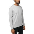 thumbnail image 5 of X RAY JEANS Mens Long Sleeve Crewneck T-Shirt, Cloud Grey, 2XL, 5 of 5