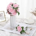 thumbnail image 4 of 25pcs Artificial Roses - Versatile Decor for DIY Weddings, Showers, Parties, Holidays, and Home - Perfect for Bouquets, Centerpieces, Boutonnieres, and Room Scenes in Light Pink, 4 of 6