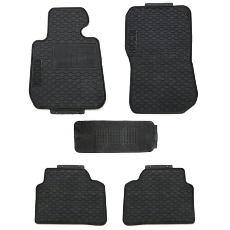 All Weather Floor Mats For Bmw 3 Series 2012 2018 Walmart Com