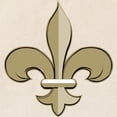 thumbnail image 3 of CafePress - Fleur De Lis Black Gold Tote Bag - Unisex Canvas Tote Bag, Beige, 1-Piece, 3 of 7