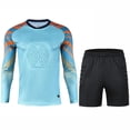 thumbnail image 1 of Chándal de portero de fútbol para adultos y niños, camiseta personalizada, uniforme de manga larga, traje de portero, 1 of 5
