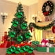 thumbnail image 4 of Bolas De Navidad De Plástico Adorno navideño esférico rojo y verde de plástico irrompible de 15 cm para decoración interior y exterior (1 unidad) Rkxzt, 4 of 9