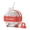 Red - with straw + cable tie, variant on 2-in-1 Press-Type Ice Cube Maker Kettle and Storage Bin, 12x15.9x7cm Portable Ice Mold Bottle for Instant Release, Leak-Proof Cold Beverage Server for Gym, Camping & Travel
