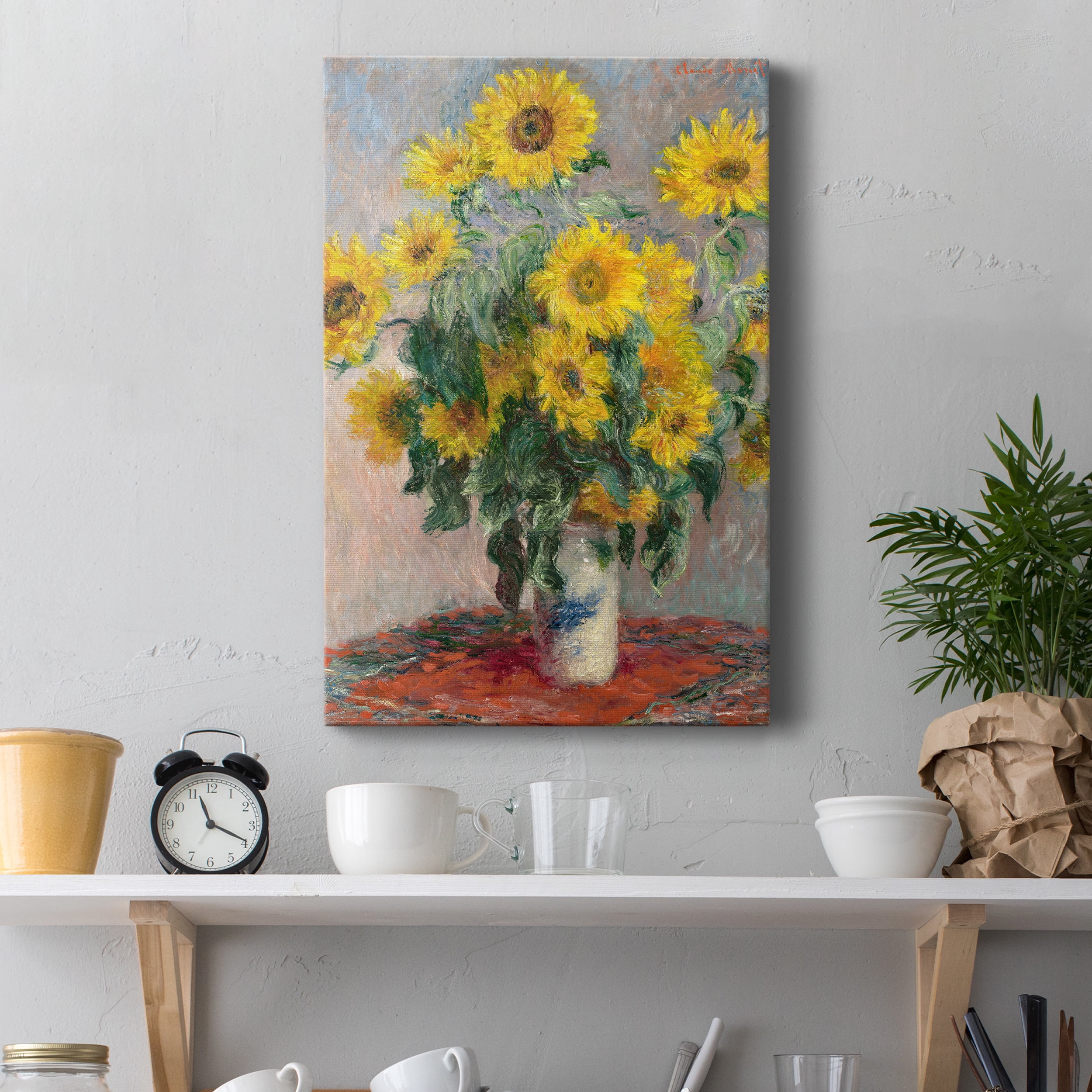 Bouquet of Sunflowers Premium Gallery Wrapped Canvas - Ready to Hang - 32 x 48